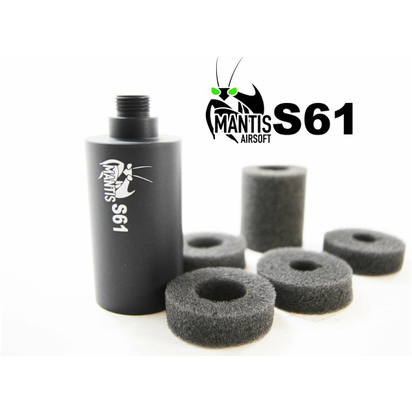 MANTIS S61 11MM SUPPRESSOR FOAM FILLED PURPLE - Image 3