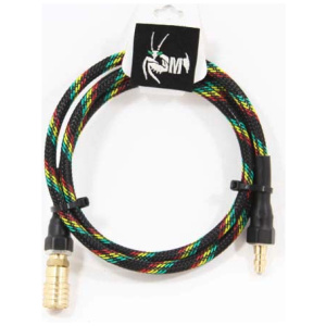 Mantis 39" HPA Braided Line Black / White Check ( Finish Line )